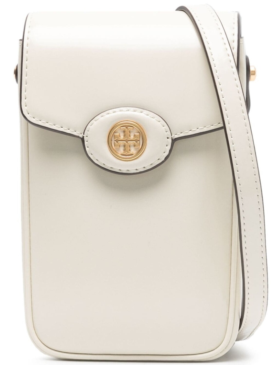 

Tory Burch сумка через плечо Robinson Spazzolato, нейтральный цвет
