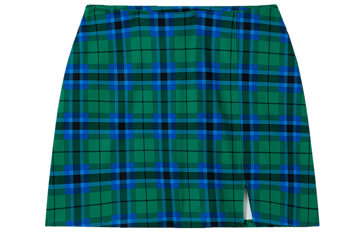 

Повседневная короткая юбка, версия для женщин в США Champion, Green Plaid