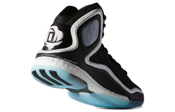 Кроссовки d rose 5 boost Adidas, черный — фото 2