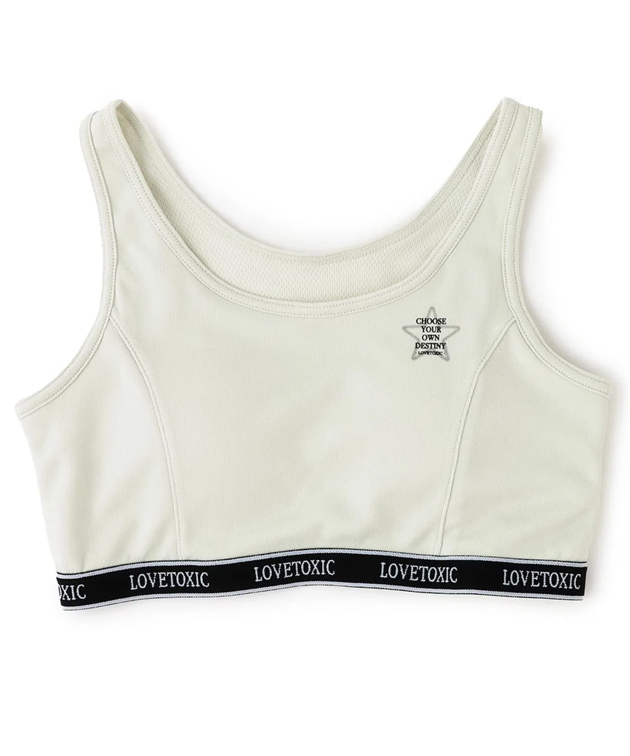 Топ-бра DRY Mesh Half Top, полиэстер, хаки