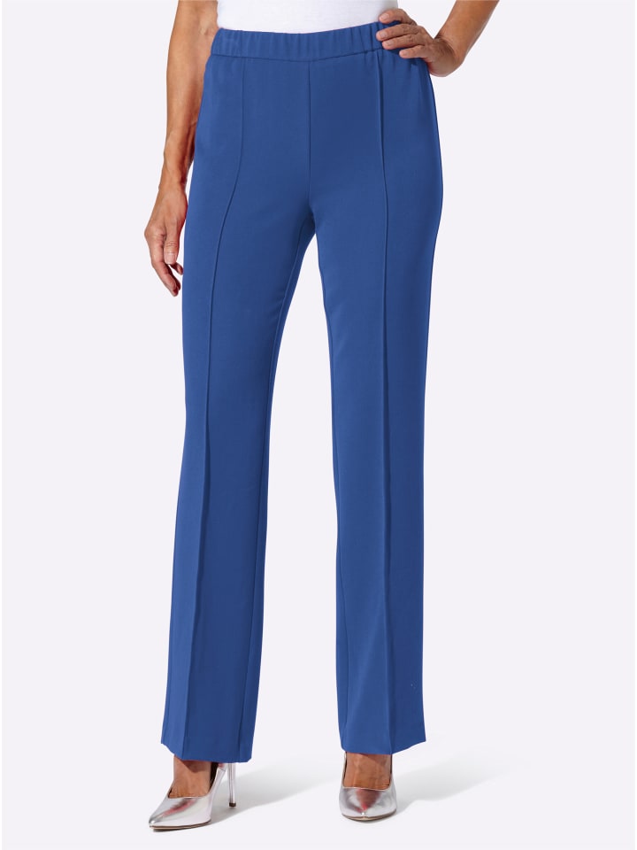 

WITT WEIDEN Брюки от костюма королевского синего цвета