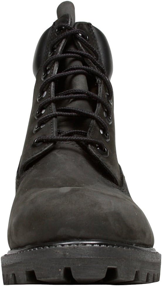 Timberland мужские 6-дюймовые ботинки Premium Full Grain, Black Nubuck — фото 4