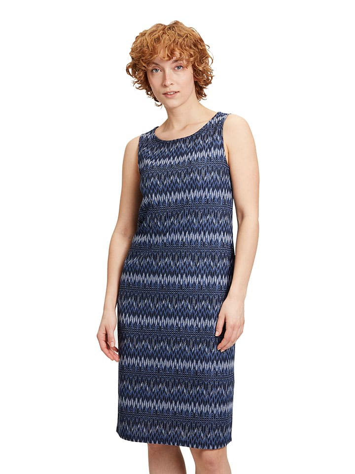 

Платье до колена CARTOON, темно-синий