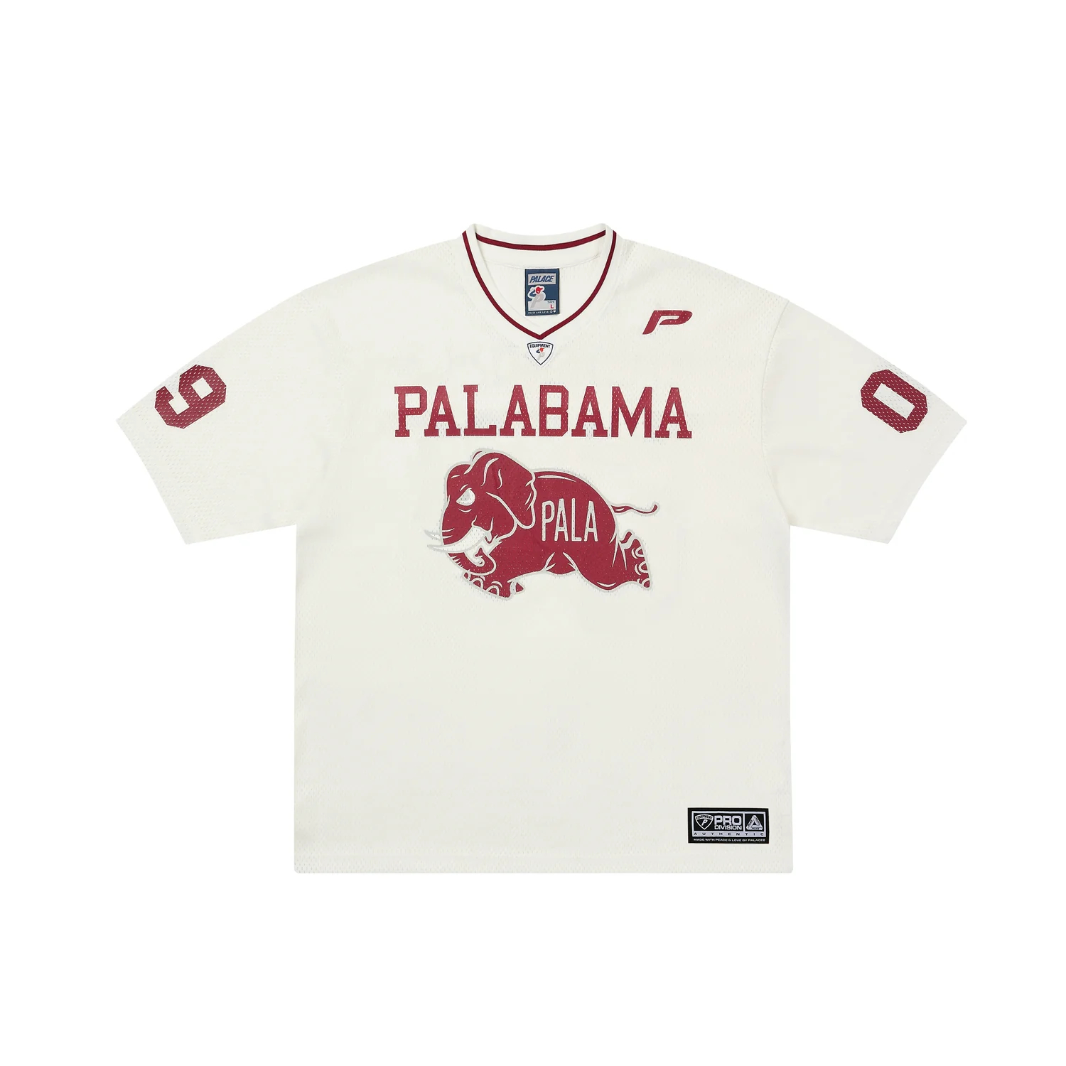 

Футболка Palabama Mesh Jersey унисекс PALACE, белый
