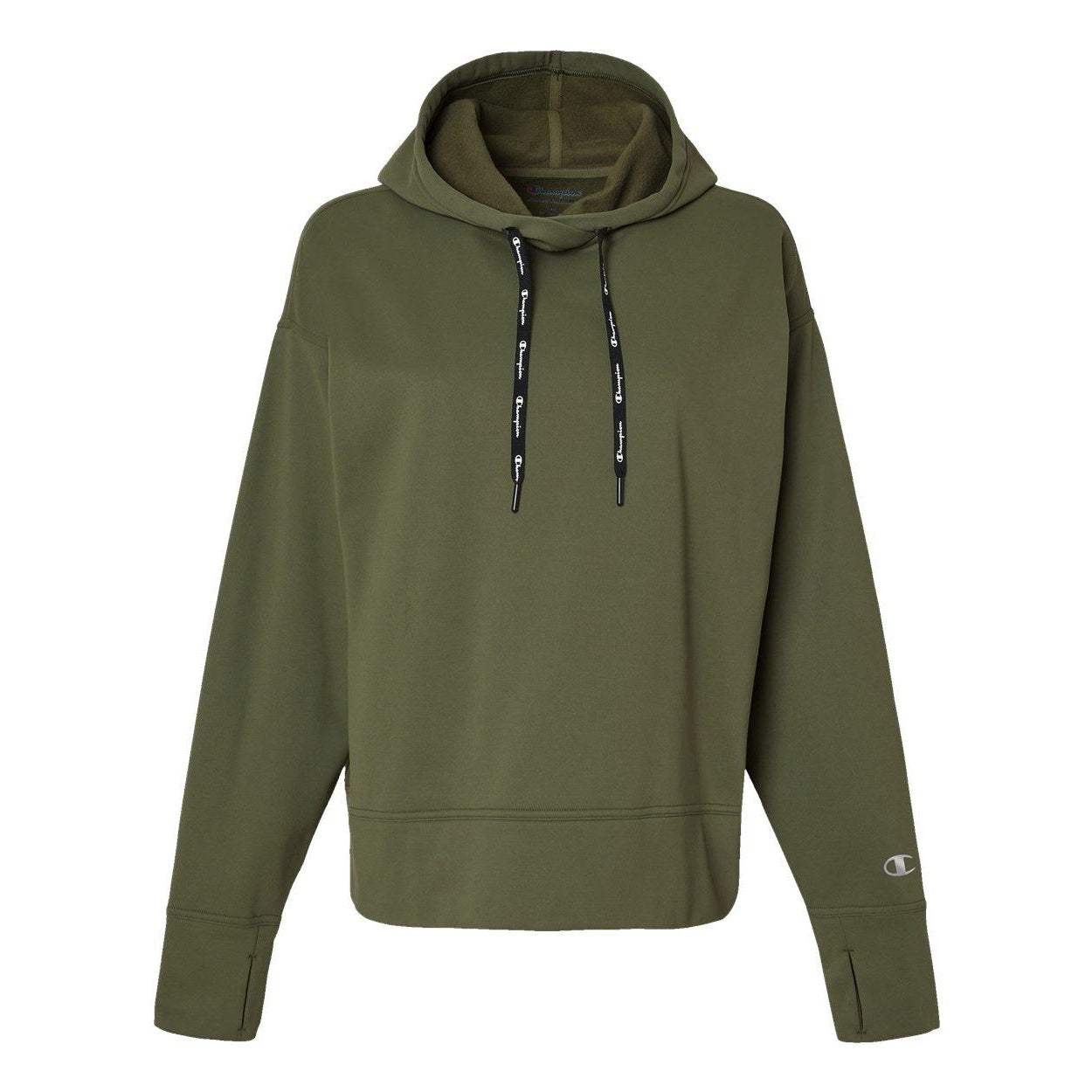 

Женская спортивная толстовка с капюшоном Champion, цвет fresh olive