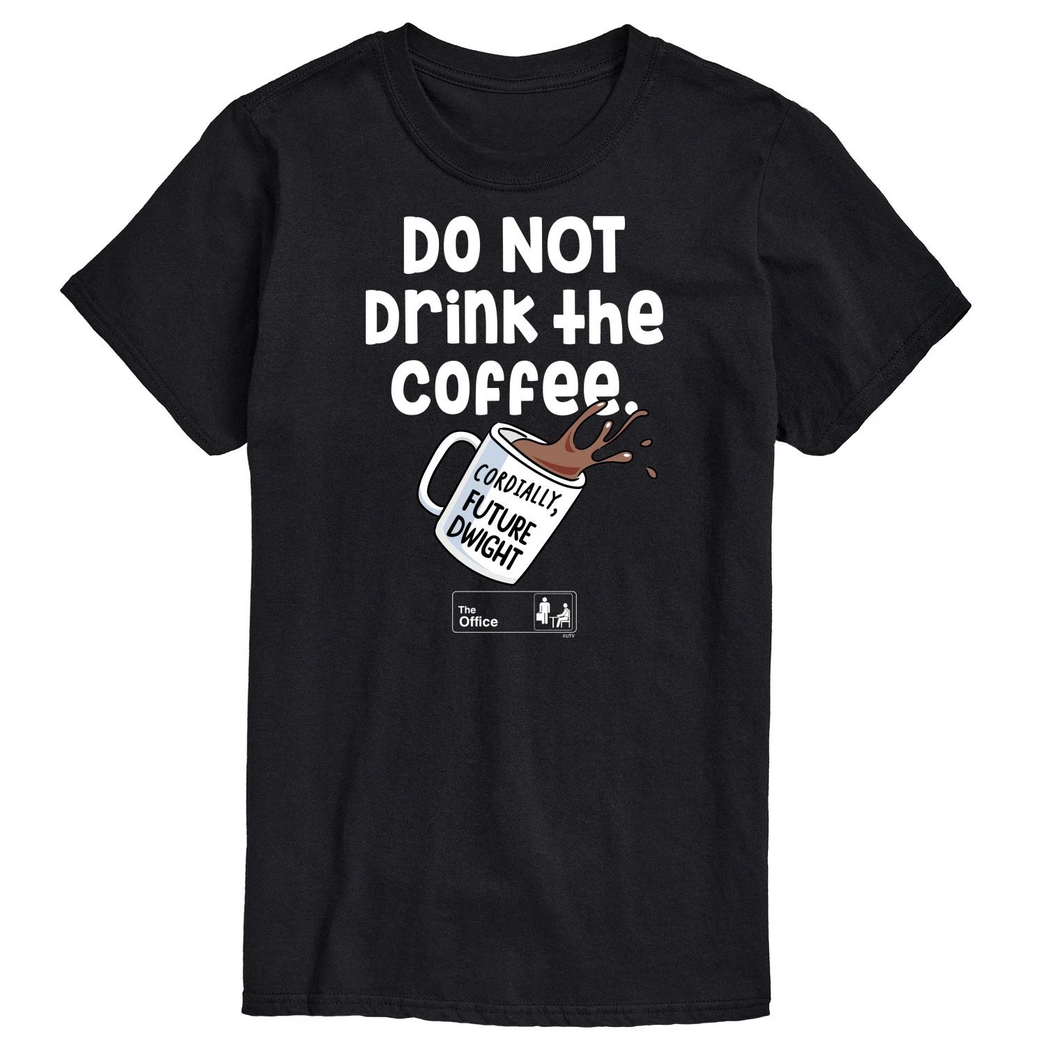 

Мужская футболка The Office Dont Drink The Coffee Licensed Character