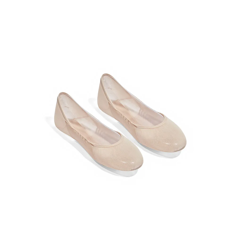 

Носки 2 шт Pikys Ballerina plunging neckline with pad no show, бежевый