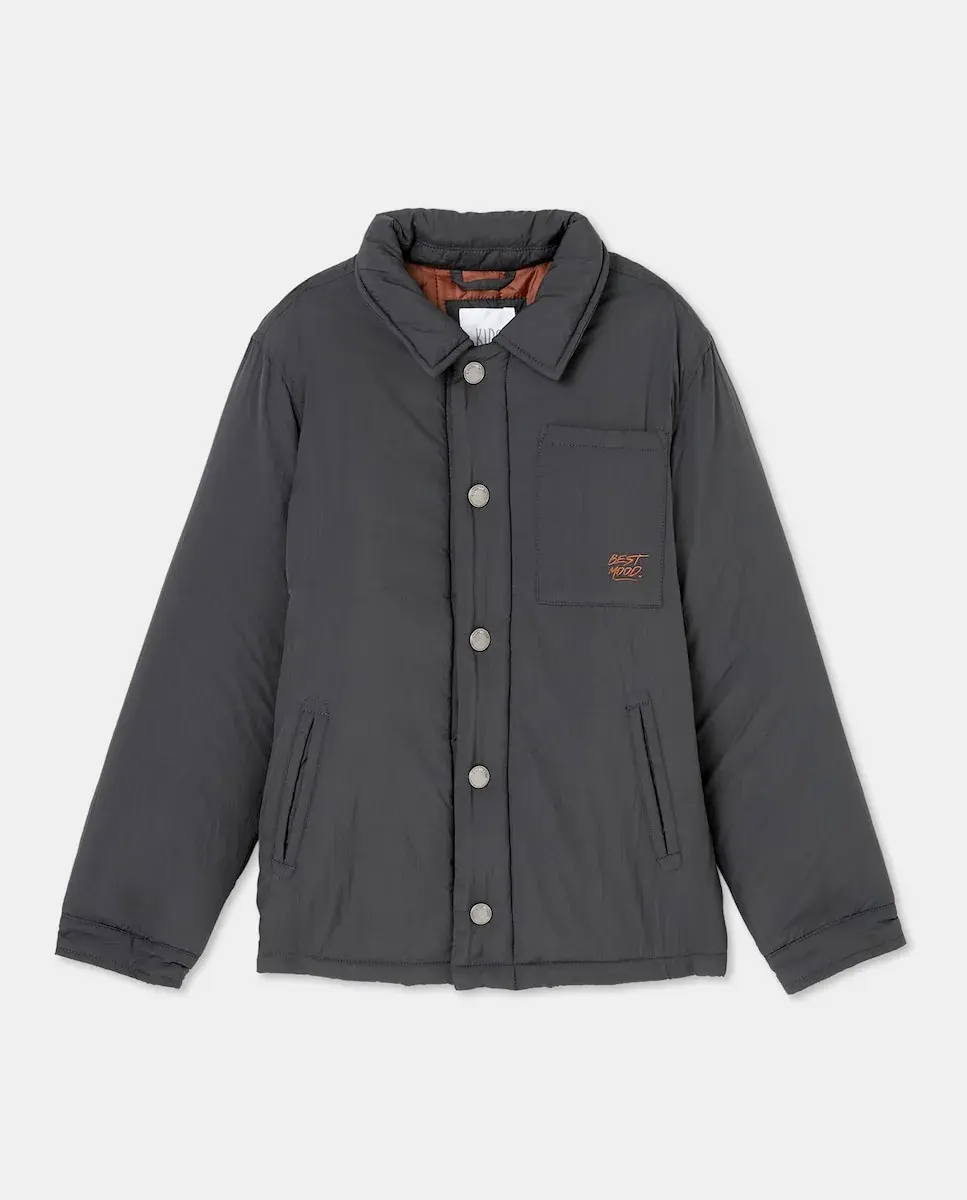 

Легкая детская куртка Kids El Corte Inglés, темно-серый