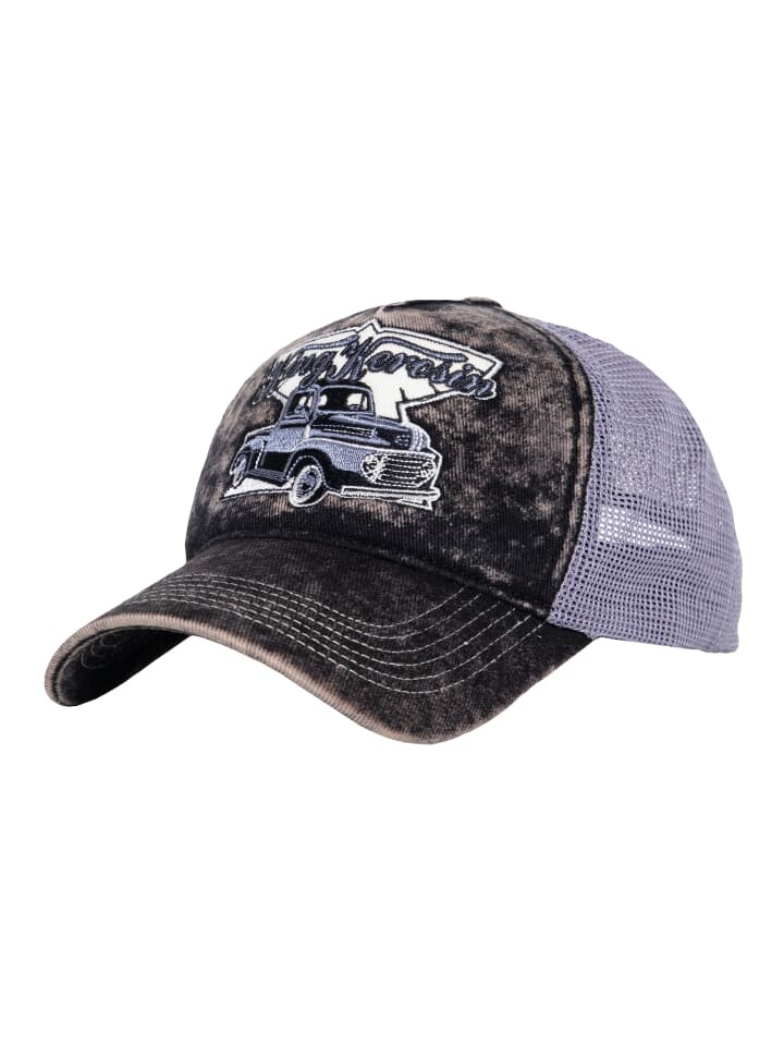 

Бейсболка King Kerosin Trucker Pickup, цвет acid washed