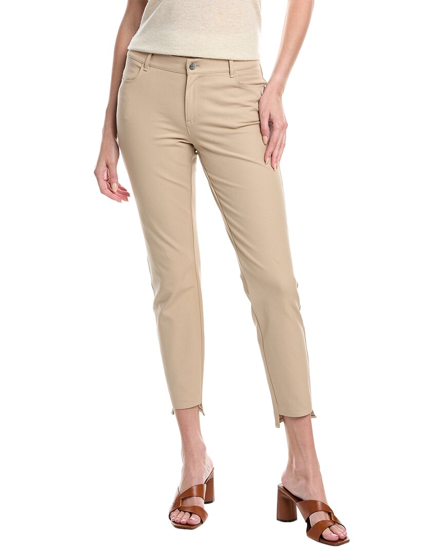 

Lafayette 148 New York Mercer Step Hem Джинсы, коричневый