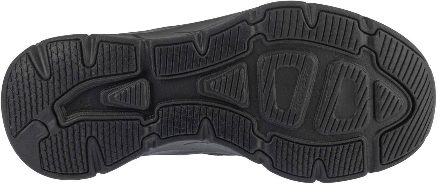 Мужские кроссовки Skechers D'lux Walker 2.0 Reeler, Black Mesh Black Trim — фото 4