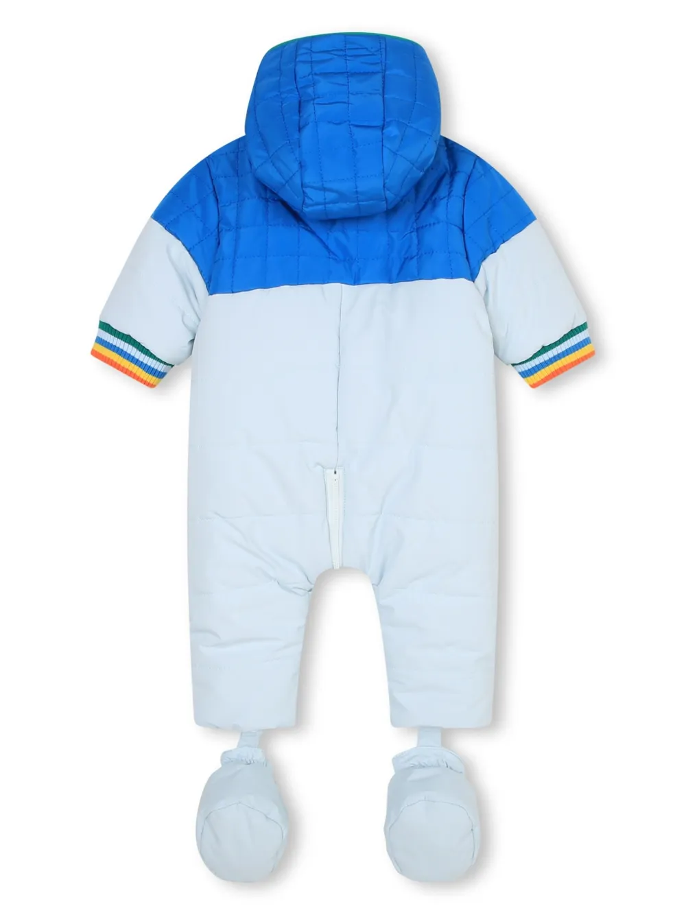 Спортивный костюм на молнии с логотипом Marc Jacobs Kids, синий — фото 2