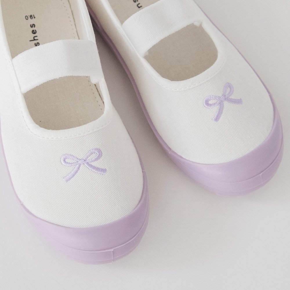 Кроссовки Одноточечная вышивка на домашних тапочках Branshes, Lavender — фото 3