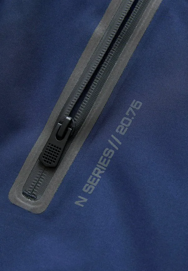 Водонепроницаемая куртка стандартного кроя Next, Navy Blue — фото 3