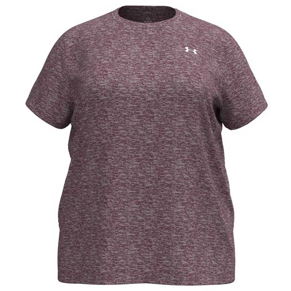 

Футболка с коротким рукавом спортивная Under Armour Tech Twist SSC Plus, фиолетовый