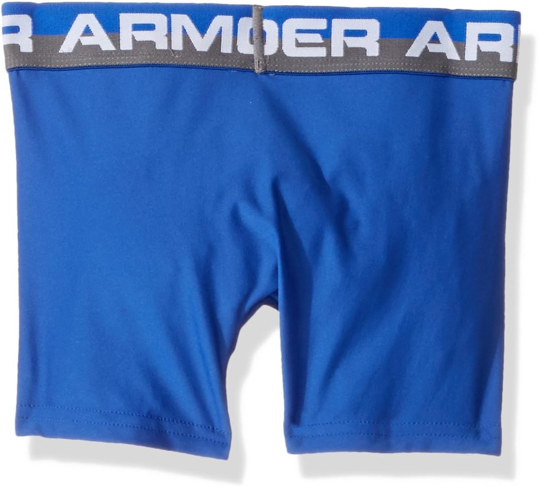 Боксеры-трусы для мальчиков Under Armour Performance, легкие и эластичные, Ultra Blue (27X67002-41)/Cool Grey — фото 2