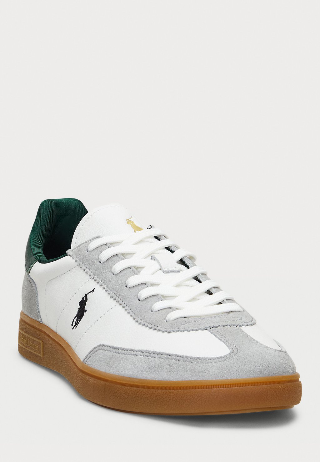 Кроссовки BEDFORD LEATHER SUEDE SNEAKER UNISEX Polo Ralph Lauren, серый — фото 2