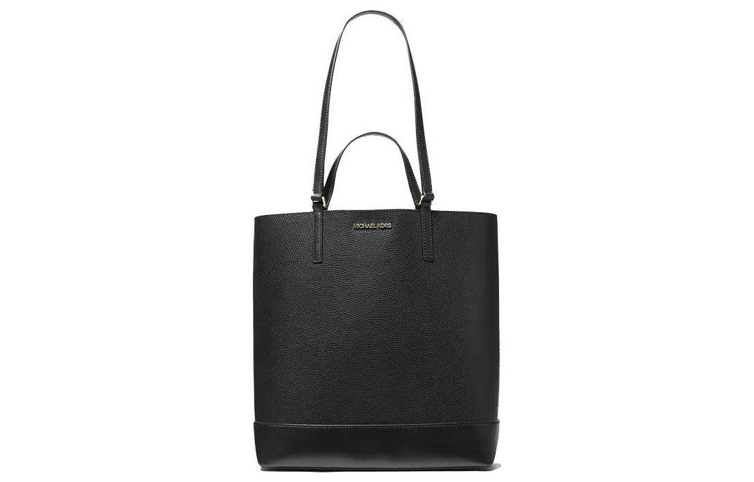 

Сумка женская большая черная из кожи коровы Kelli MICHAEL KORS