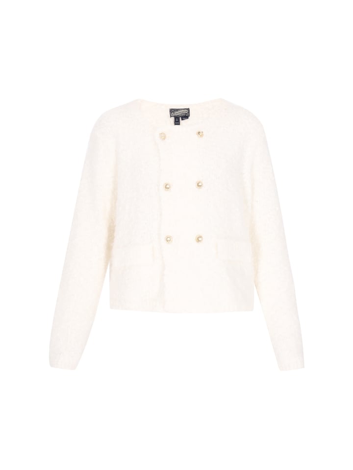 

DreiMaster Женский кардиган кремового цвета