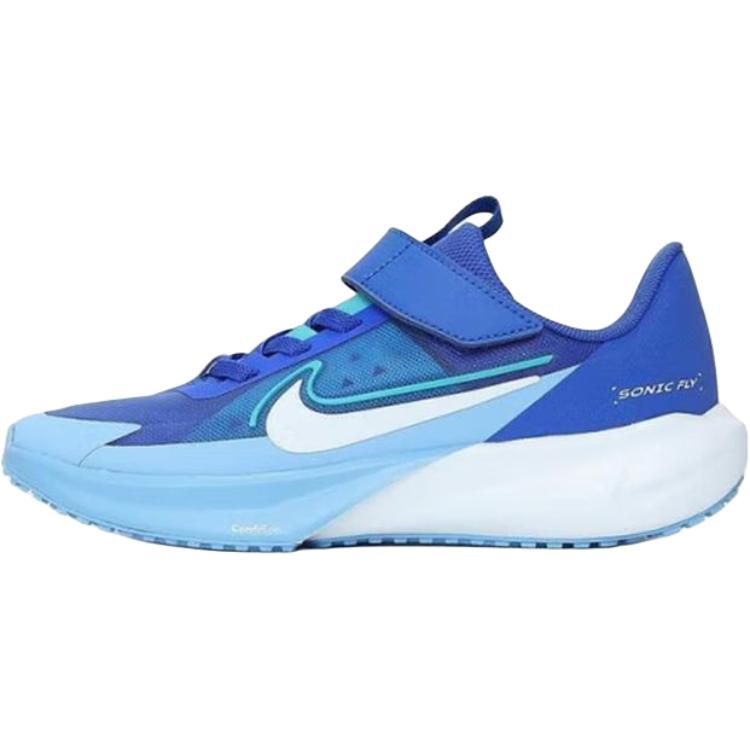 

Nike Sonic Fly нескользящие износостойкие низкие кроссовки для бега blue детские