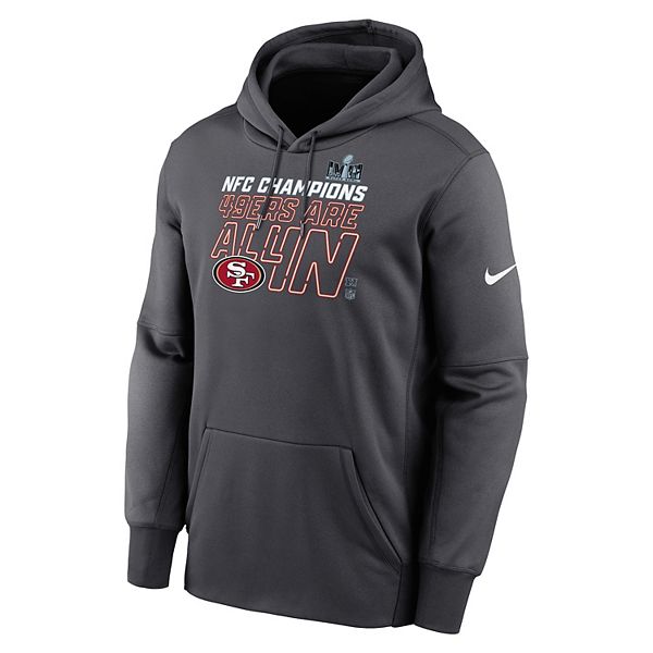 

Толстовка мужская Nike San Francisco 49ers 2023 Conference Champions - Trophy Collection Nfl