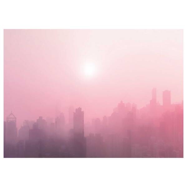 

Фреска Komar City Dusk цвет pink/rosa/schwarz