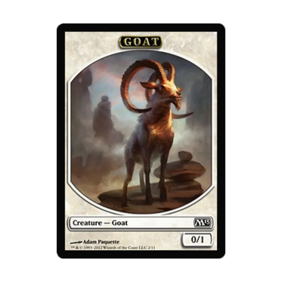 

CCG Коза — жетон (T), MTG - Magic 2013