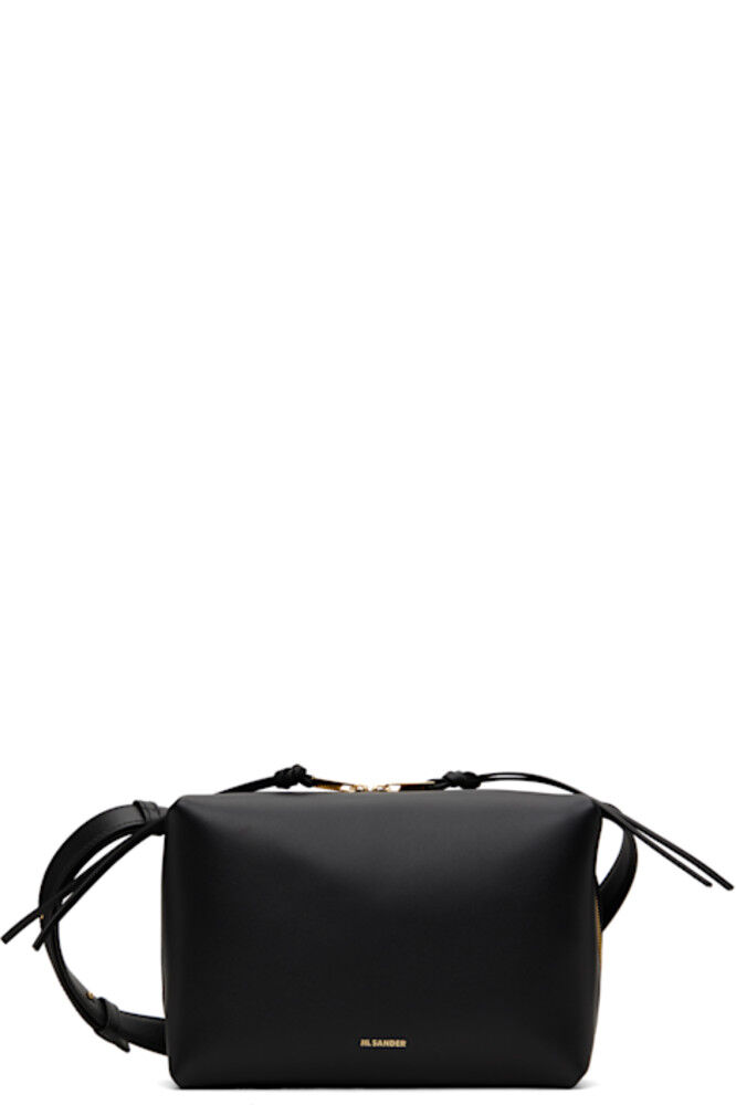 

Черная подушка для камеры, маленькая сумка Jil Sander
