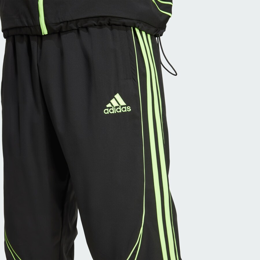 Брюки свободного кроя ADIDAS ORIGINALS Teamgeist Adicolor, черный — фото 3