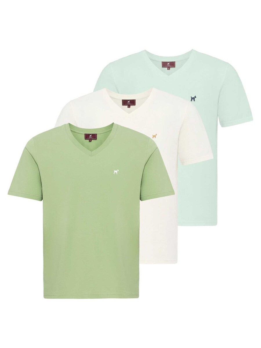 

Рубашка Williot Parma, цвет Cyan blue/Pastel green/White