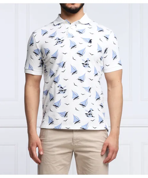 

Футболка поло Slim fit Polo Ralph Lauren, белый