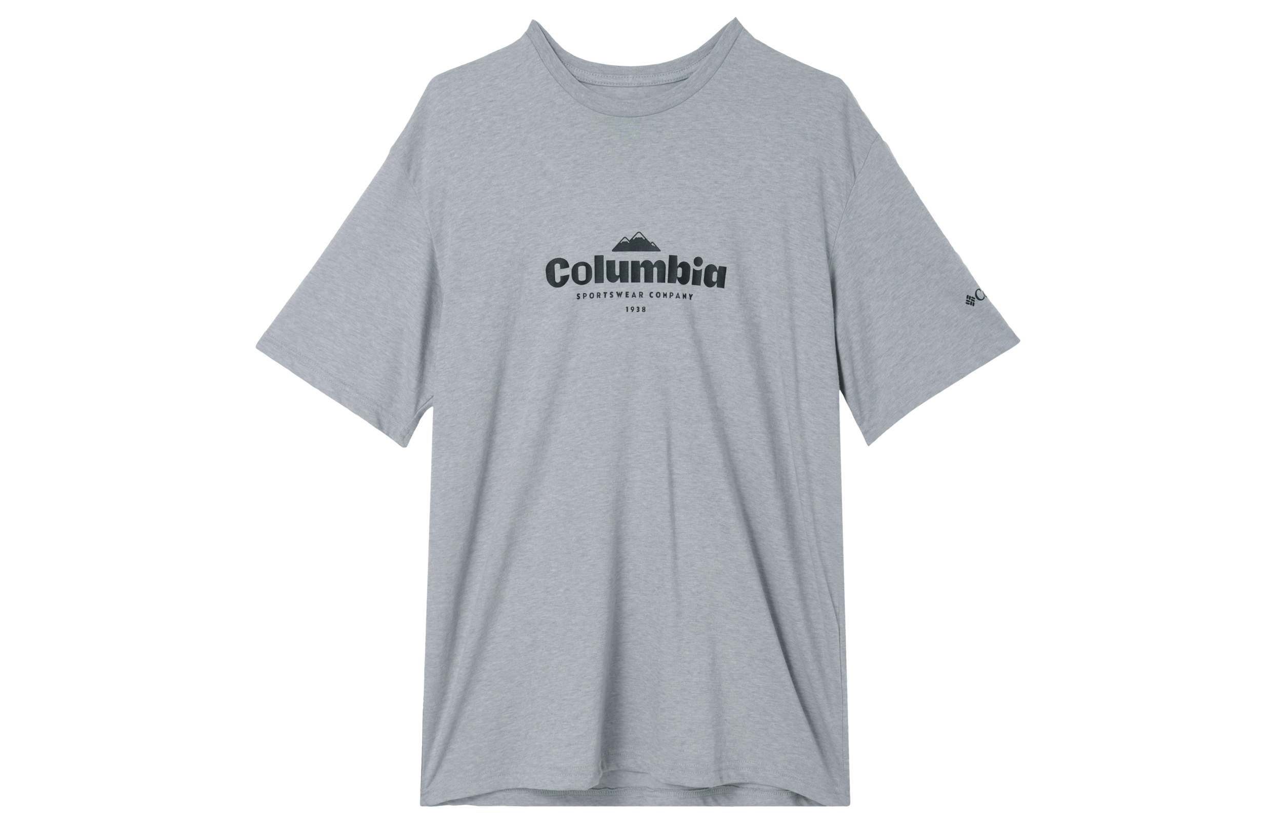 

Футболка унисекс серые Columbia, серый