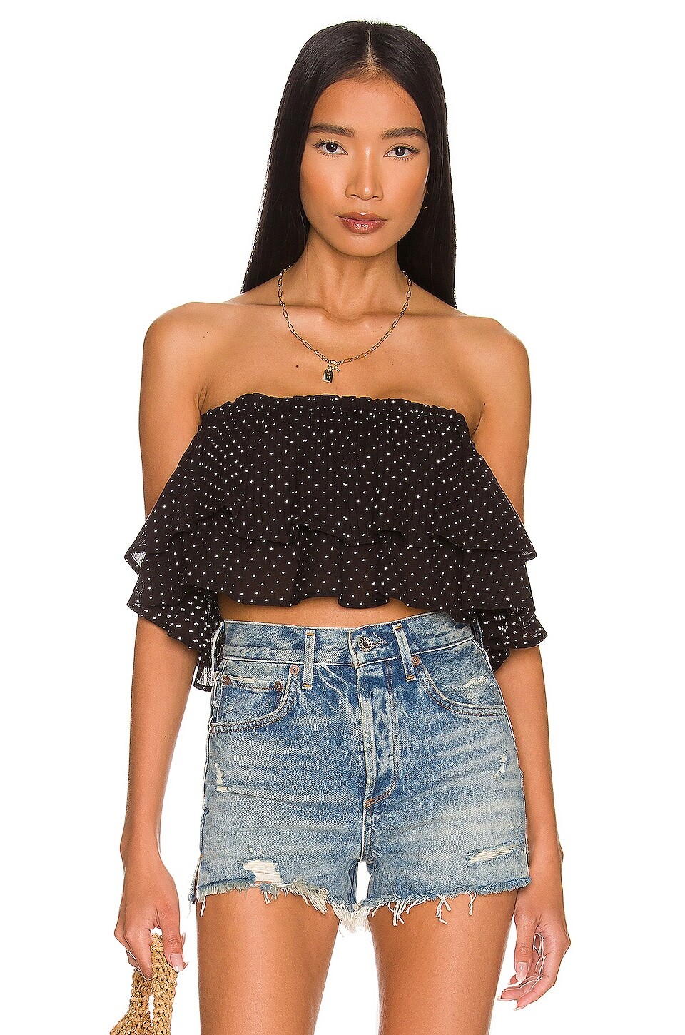

Топ Tularosa Tiffany, цвет Black & White