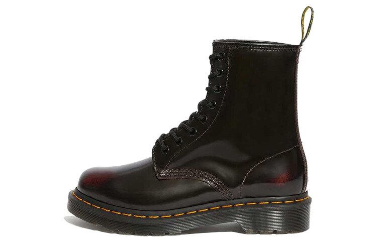 

Ботинки женские, черные/красные Dr.Martens