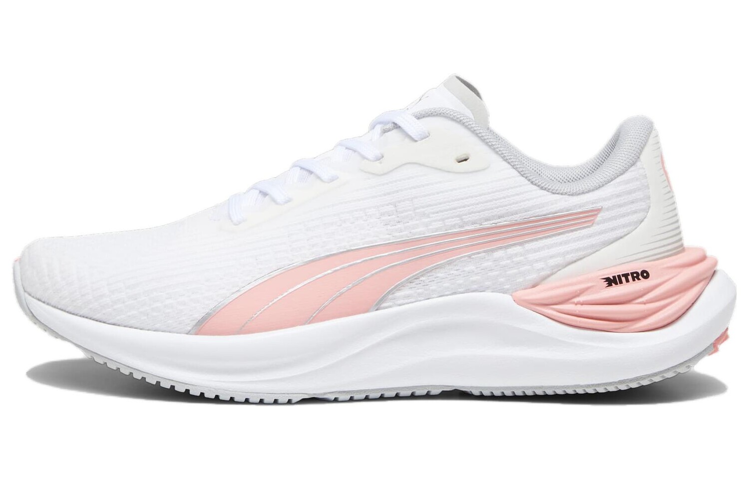 Puma Electrify Nitro 3 Кроссовки Женские, White/Pink