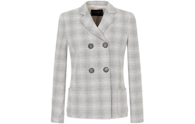 Деловые костюмы для женщин Light Gray EMPORIO ARMANI, светло-серый — фото 3