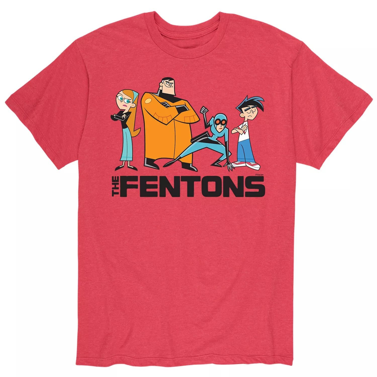 

Мужская футболка Danny Phantom The Fentons Licensed Character
