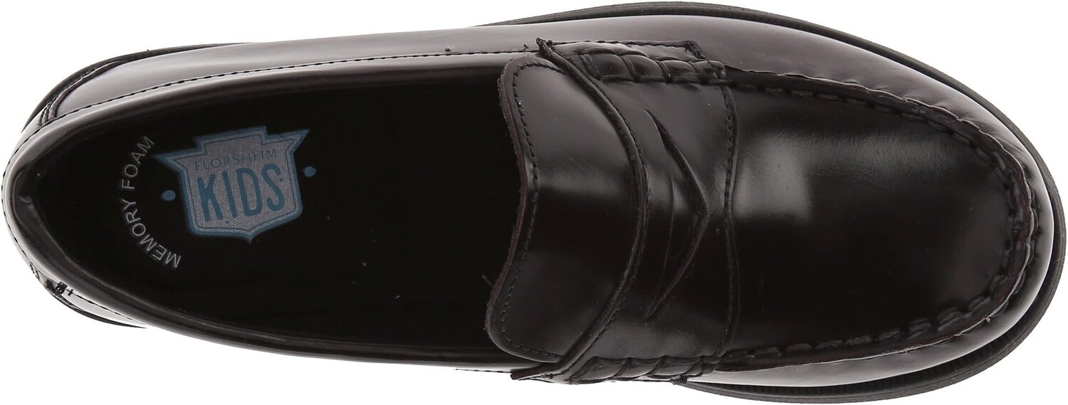 Лоферы Croquet Penny Loafer Jr. Florsheim, цвет Burgundy — фото 2