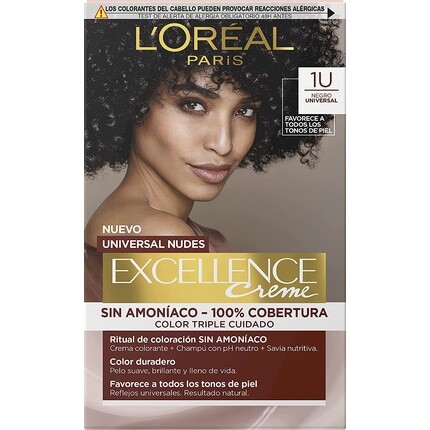 

Краска для волос L'Oreal Paris Excellence Creme Universal Nudes, 1U black