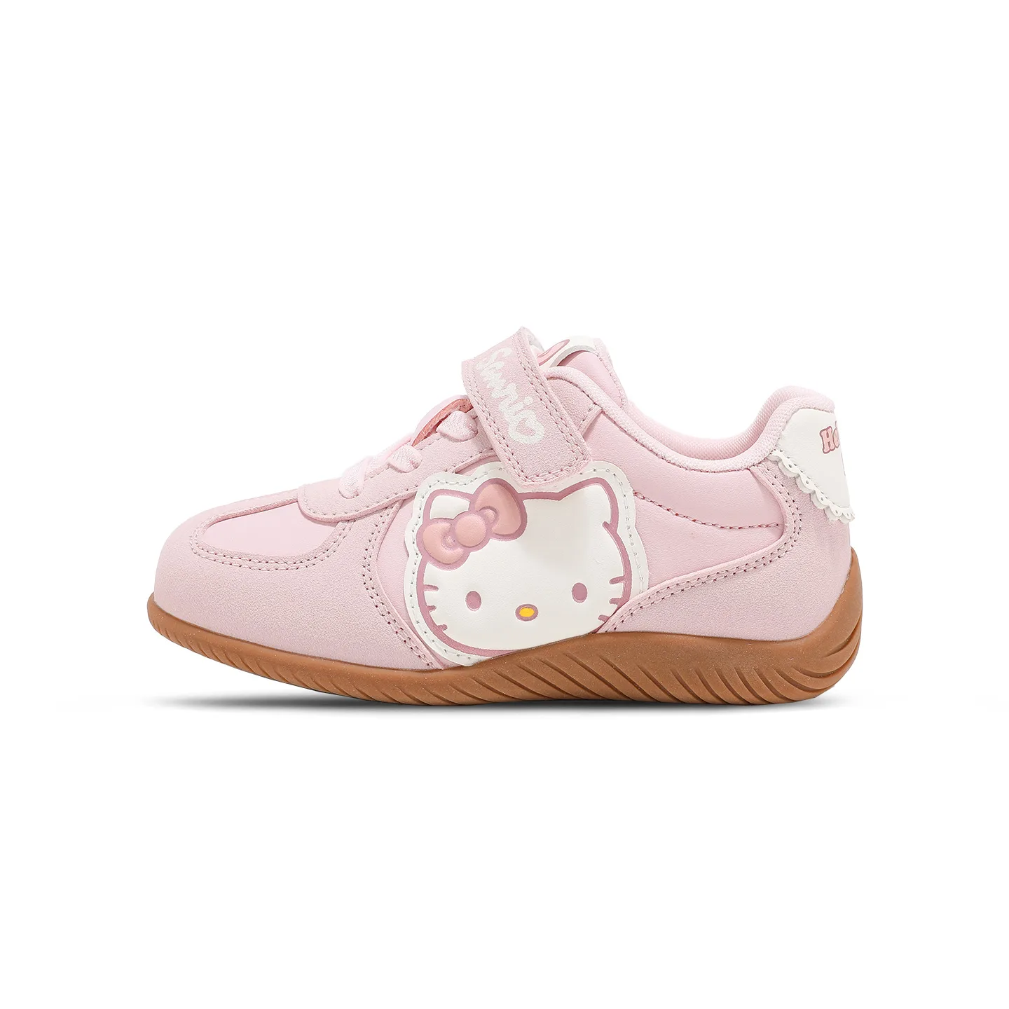 Детские кроссовки Hello Kitty из искусственной кожи Sanrio, розовый