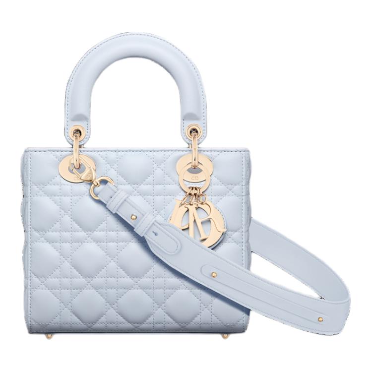 

DIOR Дамская сумка из ягненка Леди Май ЭйБиСи