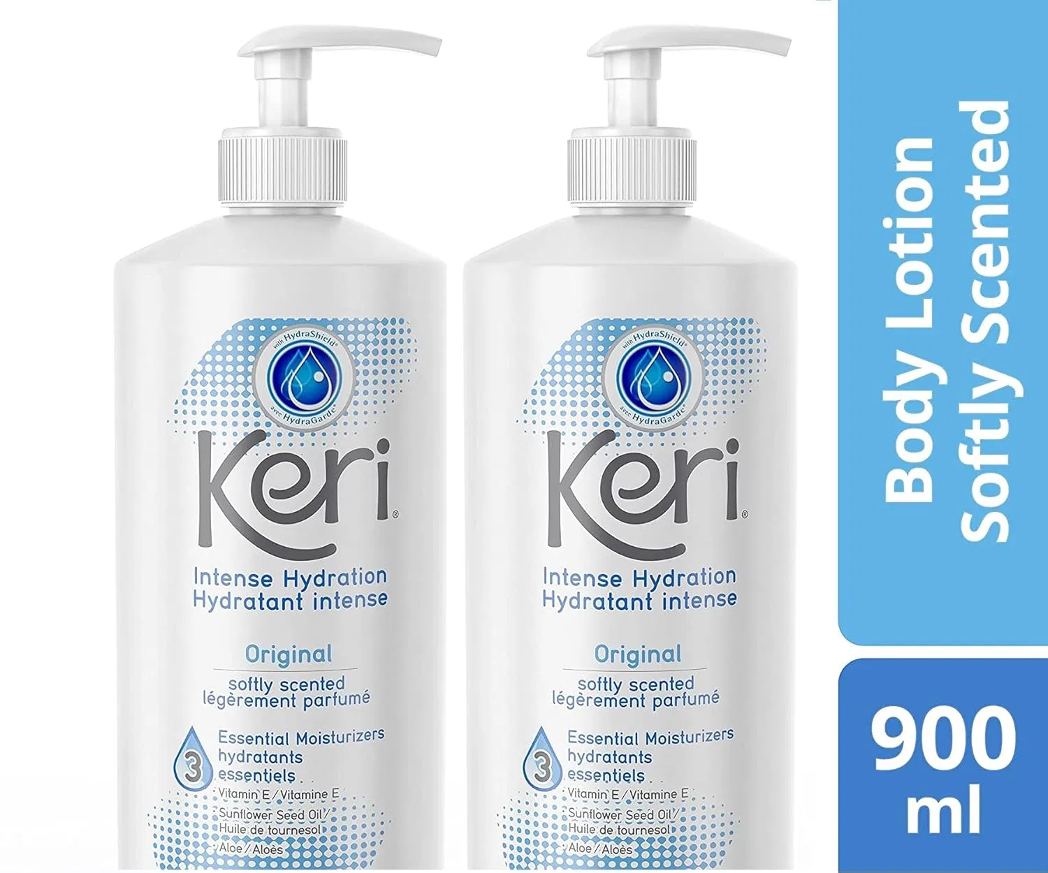Лосьон для тела Keri Original Intense Hydration, 900 мл, 2 шт. Keri