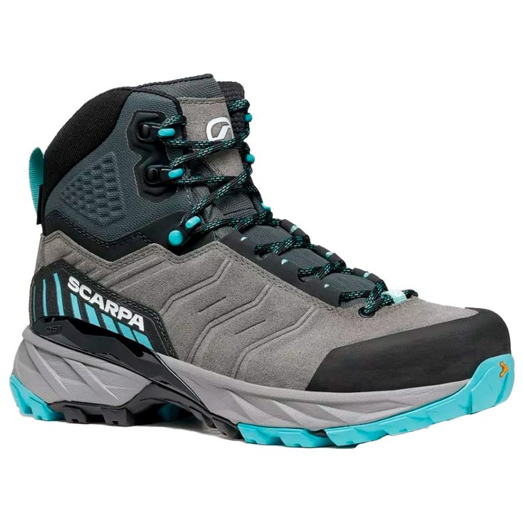 

Ботинки для треккинга/горного туризма Rush Trek Gore-Tex Wmn Mid Gray Aqua - 38.5 Scarpa