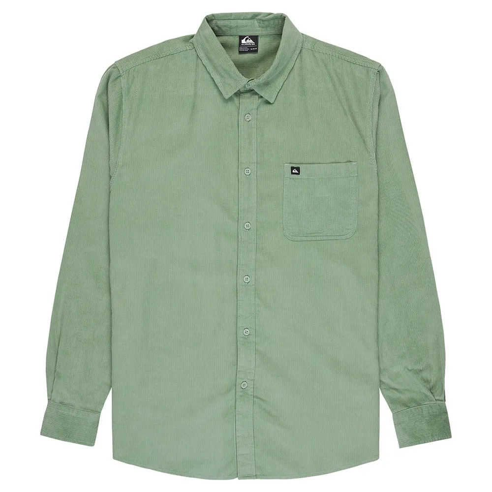 

Рубашка с длинным рукавом Quiksilver Smoke Trail Cord, зеленый