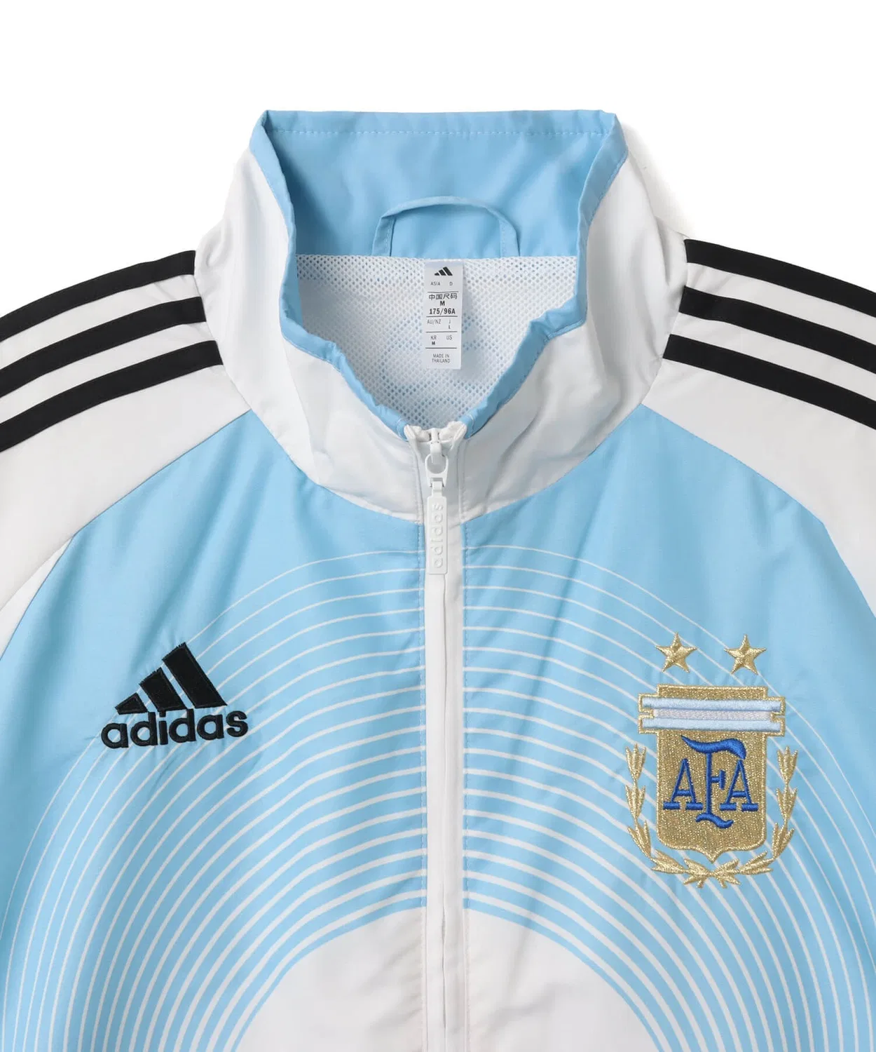 Куртка-трак-топ adidas Argentina Home 2006, белый — фото 3
