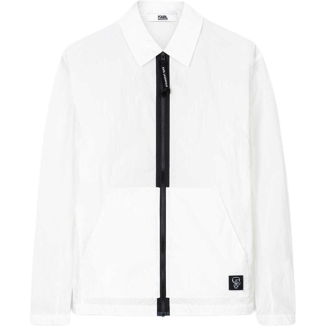 

KARL LAGERFELD / Karl Lagerfeld Jeans Куртка KARL LAGERFELD для мужчин, Raw White
