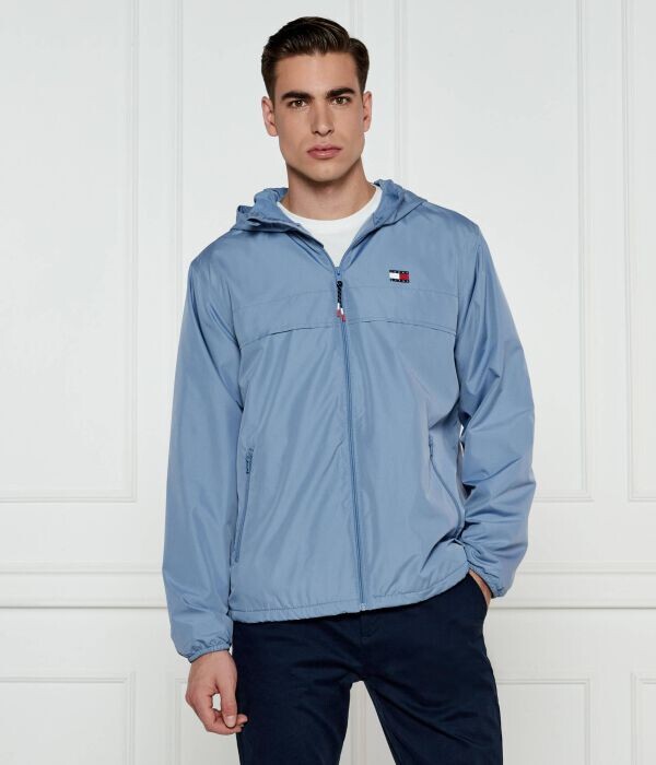 

Ветровка мужская Tommy Jeans с капюшоном, синий