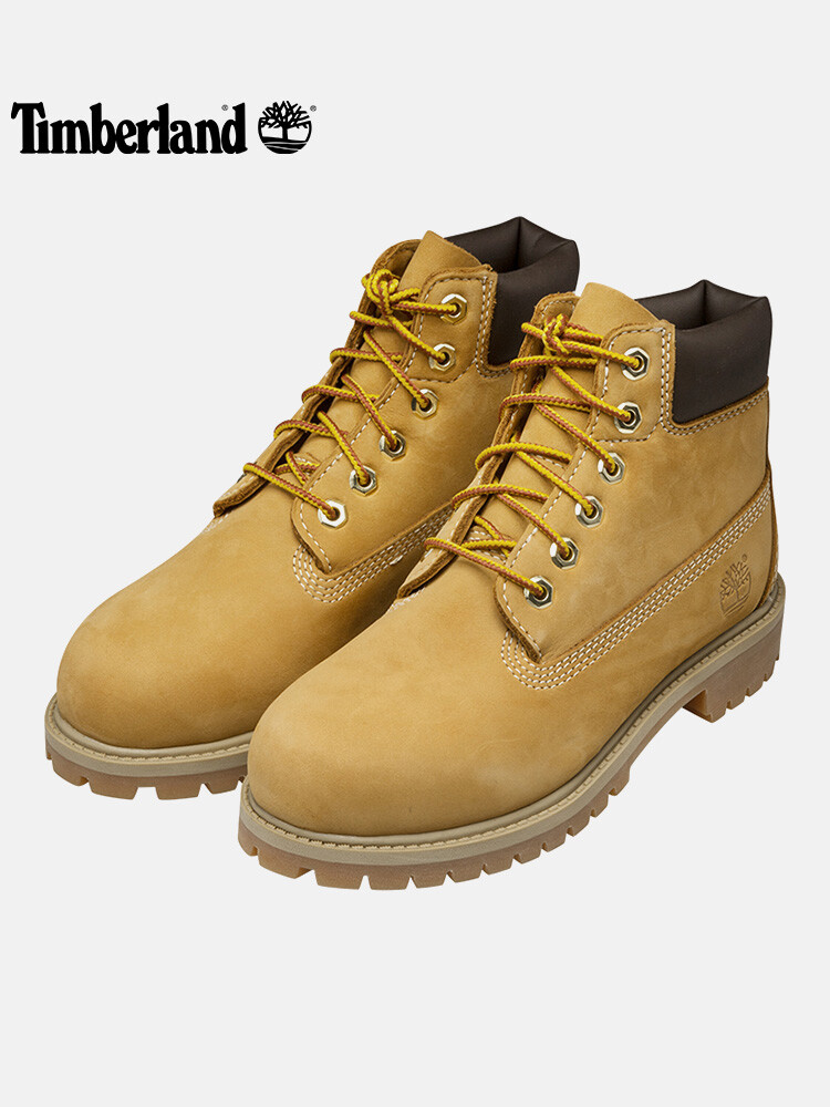 Сапоги детские Timberland высокие, пшеничный — фото 2