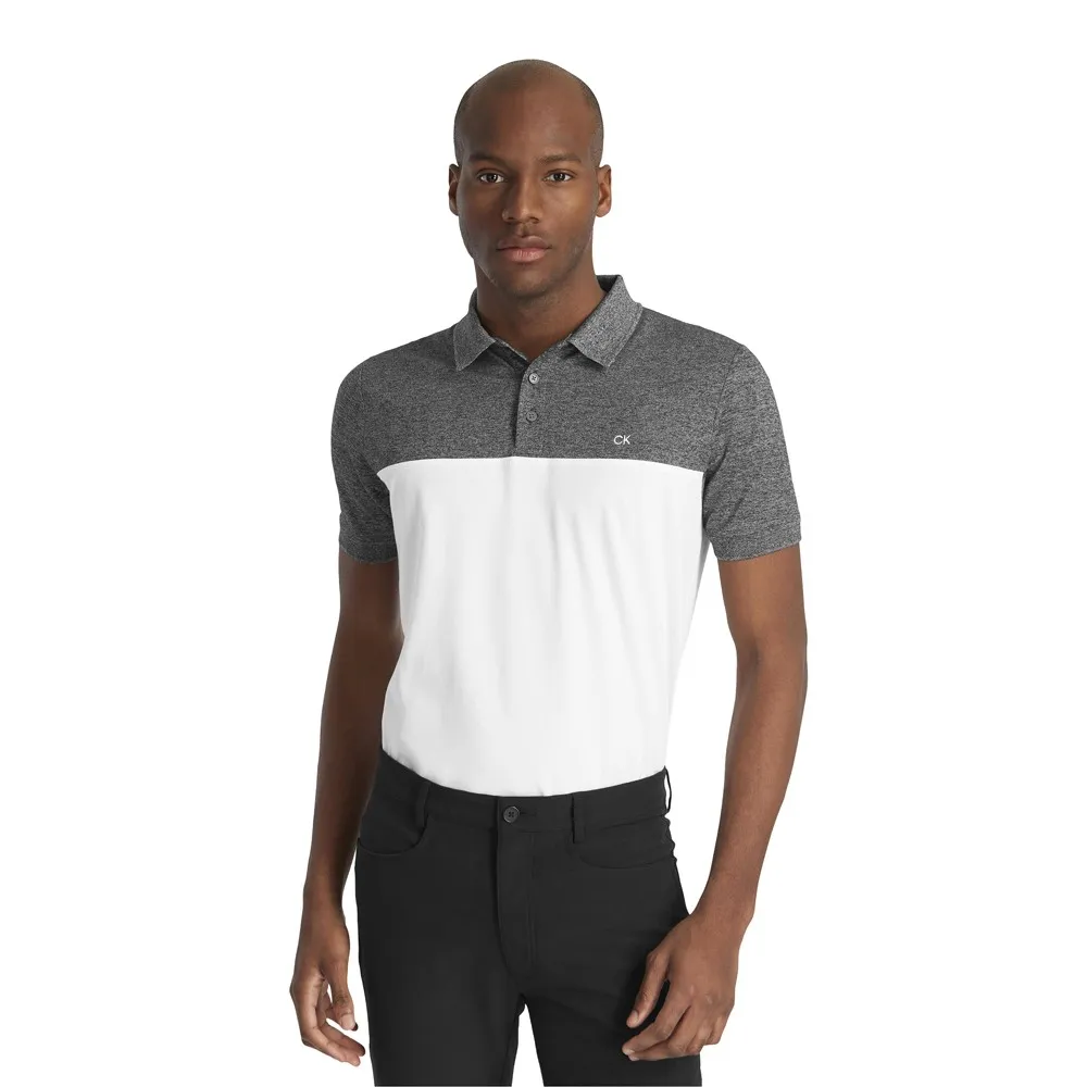

Поло с коротким рукавом Calvin Klein Golf Colour Block, белый