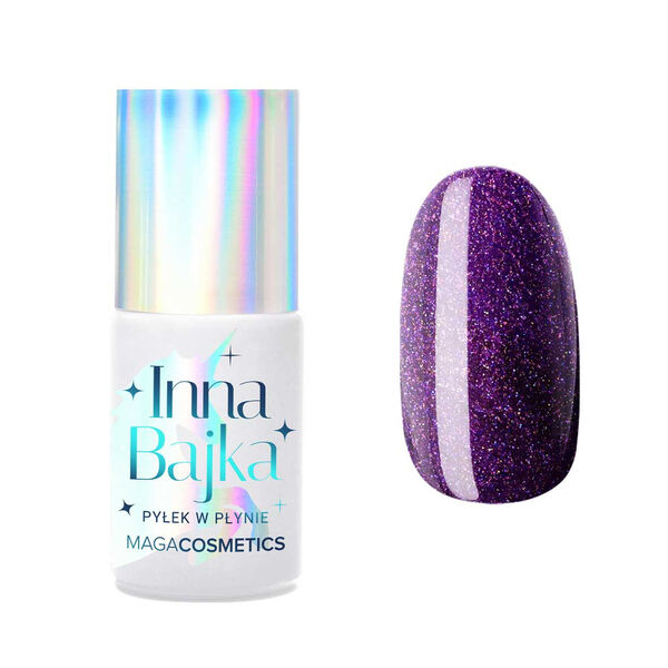 

Гибридный лак для ногтей 845 what a mess!, 6 мл Maga Cosmetics Inna bajka, цвет 845 niezły bajzel!